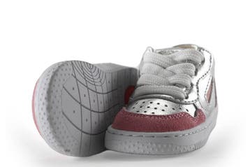 Shoesme Sneakers Meisjes in maat 19 Zilver, Verzenden, Schoenen