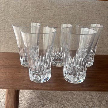 Baccarat - Verre à eau (5) - Cristal - Verres à eau Baccarat