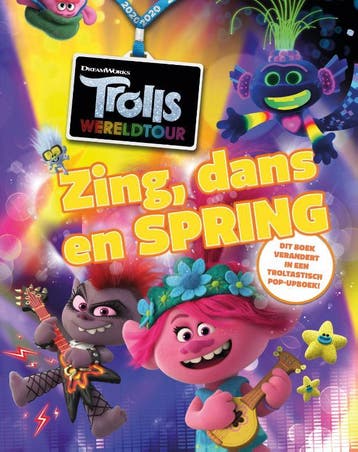 Trolls Wereldtour - Zing, dans en spring 9789059247666, Verzenden, Gelezen, Caroline Rowlands