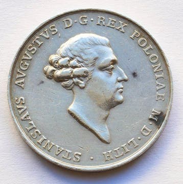 Polen. Coronation medal 1754 / Stanislaw August Poniatowski