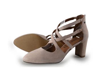 No Stress Pumps in maat 38 Beige, Kleding | Dames, Schoenen, Pumps, Verzenden, Beige, Zo goed als nieuw
