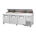 Topkwaliteit 3-deurs saladette koelwerkbank - True TPP-93, Verzenden, Nieuw in verpakking, Koelen en Vriezen