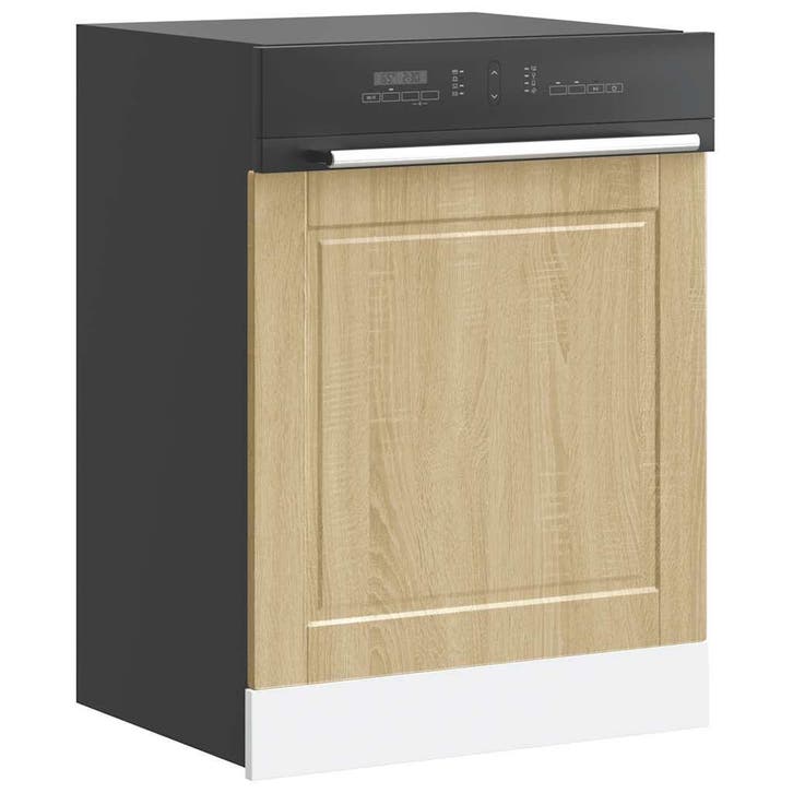 vidaXL Vaatwaspaneel Porto 60x1,5x57 cm bewerkt hout sonoma, Maison & Meubles, Armoires | Autre, Envoi
