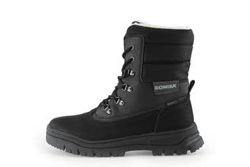 Rieker Veterboots in maat 42 Zwart, Verzenden, Zwart, Boots, Zo goed als nieuw
