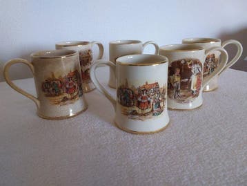 Lancaster & Sandland Ware - Theekopjesset voor 6 personen