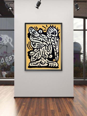 Nuno Barbedo (1983) - Mad seagull (Original Painting), Antiek en Kunst