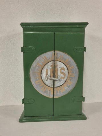 Tabernacle militaire portable - 39 cm - Bois - 1940-1950