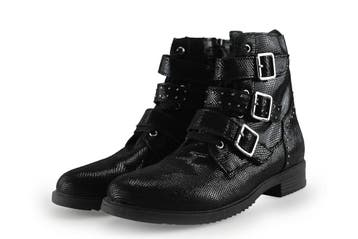 Muyters Biker boots Meisjes in maat 37 Zwart, Verzenden, Jongen of Meisje, Schoenen, Zo goed als nieuw