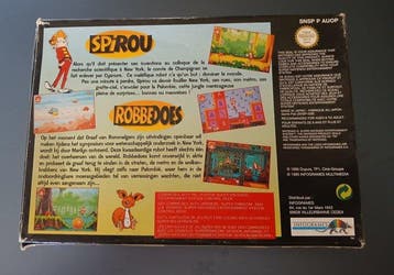 Nintendo - Snes - Spirou - Videogame - In originele, Nieuw