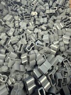 Lego Stenen - Lego 1x2 bricks speciaal donkergrijs 250 stuks, Nieuw