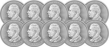 10 troy ounce - Zilver .999 - Maple Leaf 2026 - 311 gram -, Timbres & Monnaies, Métaux nobles & Lingots