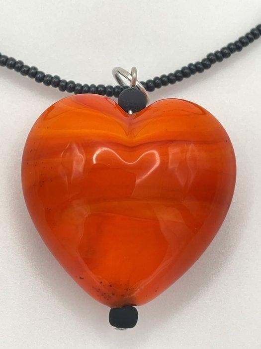 Murano-glas - Ketting met hanger - Murano-glas, Antiquités & Art, Antiquités | Verre & Cristal
