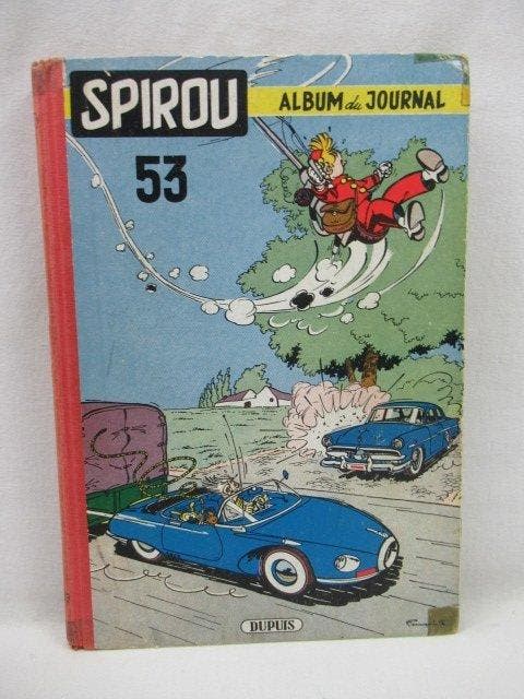 Spirou (magazine) - Reliures N°53 + N°62 - 2 Album - Eerste, Livres, BD