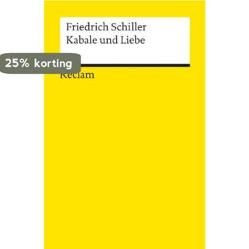 Kabale Und Liebe 9783150000335, Verzenden, Gelezen, Von Schiller Friedrich Von Schiller