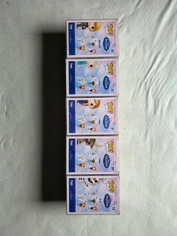 Funko - Funko Pop Olaf; Sven; Anna; Elsa; Kristoff -