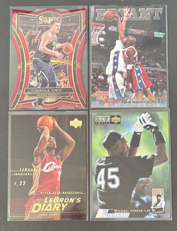 1990 to 2023 - Upper Deck - GOAT Collection 40 cards - with