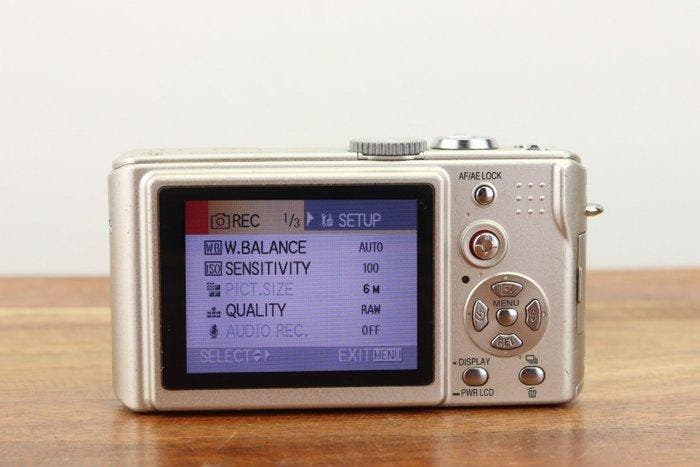 Panasonic Lumix DMC-LX1, Leica D-Lux 2 equivalent Digitale, Audio, Tv en Foto, Fotocamera's Digitaal
