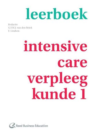 Leerboek intensive-care-verpleegkunde 9789035235045, Verzenden