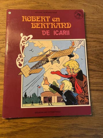 De Icarii / Robert en Bertrand / 78 9789002155789, Boeken, Verzenden, Gelezen, Willy Vandersteen