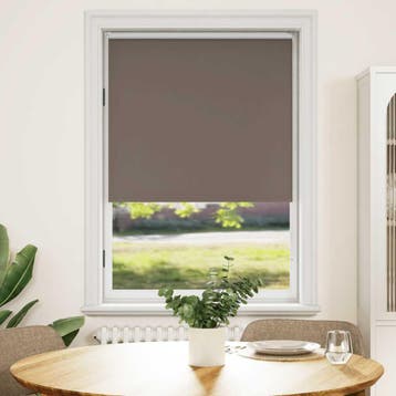 vidaXL Rolgordijn verduisterend 124,4x175 cm koffiebruin, Verzenden, Nieuw