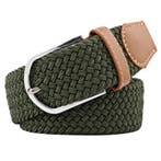 Fako Fashion - Elastische Riem - Canvas - Gevlochten - 105cm, Kleding | Dames, Riemen en Ceinturen, Verzenden, Nieuw