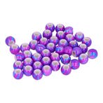 Haarspeld Haarkralen 1cm - Marmer Patroon - Paars Blauw -, Nieuw