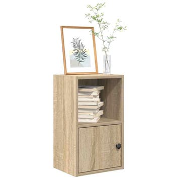 vidaXL Boekenkast 31x24x52 cm bewerkt hout sonoma, Verzenden, Nieuw