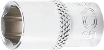 Bgs Technic Dopsleutel zeskant 6,3 mm (1/4) 9 mm, Verzenden, Nieuw