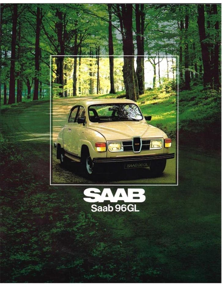 1979 SAAB 96 BROCHURE NEDERLANDS, Livres, Autos | Brochures & Magazines