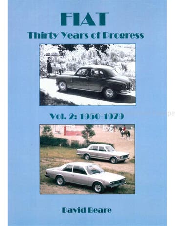 FIAT THIRTY YEARS OF PROGRESS VOL.2: 1950-1979, Boeken, Ophalen of Verzenden, Nieuw