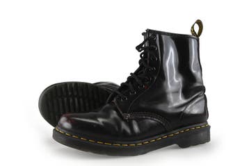 Dr. Martens Veterboots in maat 44 Rood, Verzenden, Overige typen, Dr. Martens, Gedragen