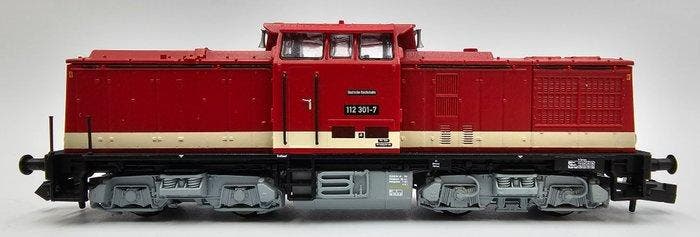 Fleischmann N - 721005 - Diesellocomotief (1) - Serie 112, Hobby & Loisirs créatifs, Trains miniatures | Échelle N