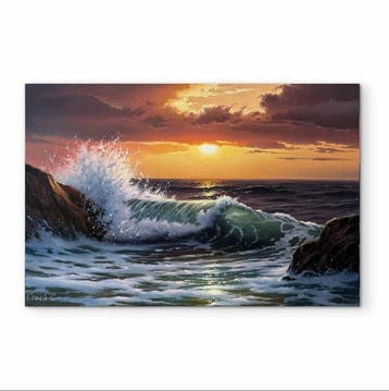 Stoev Serhii (1971) - Evening Wave