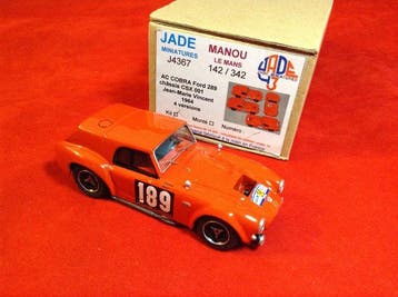 Jade Miniatures - Manou Auto Sport - made in France 1:43 -, Nieuw
