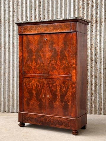 Secrétaire à abattant - Klepbureau, klepburo, bureau, buro,