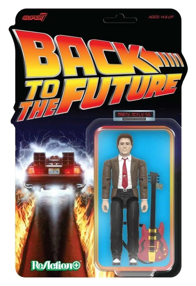 Back to the Future ReAction+ Action Figure Wave 01 - Marty M, Verzamelen, Film en Tv, Nieuw, Ophalen of Verzenden