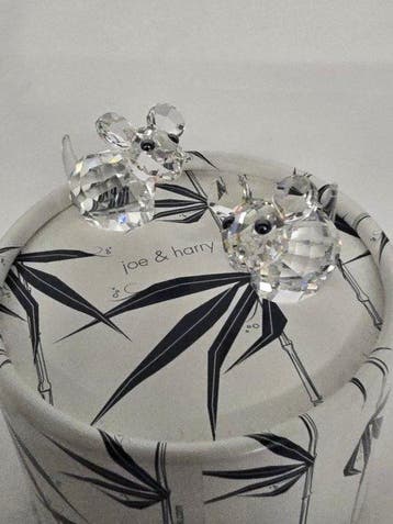 Swarovski - Figurine - Joe & Harry Lovlots (2) - Cristal, Antiek en Kunst