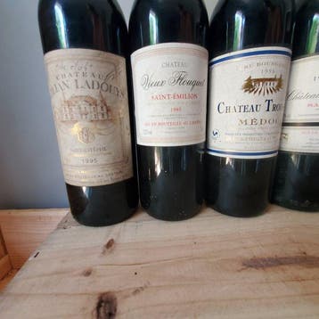 1995 Chateau Lilian Ladouys, Chateau Vieux Flouquet, Chateau