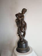 After Giambologna - Beeld, Bronzen 15kg Griekse god Apollo -