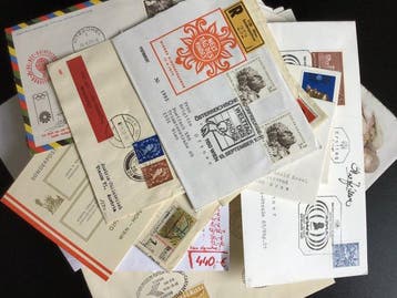 Postgeschiedenis - Beperkte editie nr. 1995 + gesigneerd, Postzegels en Munten, Gestempeld