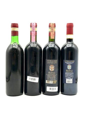 1978, 1990, 1997 & 2015 Fattoria dei Barbi - Brunello di