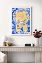 Henri Hecht Maik (1922-1993) - Le lion et la fleur