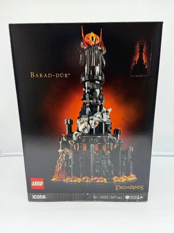 Lego Set - 10333 - The Lord of the Rings - Barad Dür, Kinderen en Baby's, Speelgoed | Duplo en Lego, Nieuw