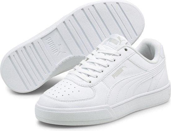 PUMA Caven Jr Unisex Sneakers - White/GrayViolet - Maat 38.5, Kleding | Dames, Schoenen, Nieuw, Verzenden