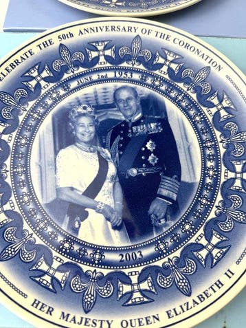 Decoratief ornament (6) - Wedgwood - Verenigd Koninkrijk -, Antiek en Kunst