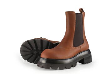 Jeffrey Campbell Enkellaarzen in maat 41 Bruin, Verzenden, Lage of Enkellaarzen