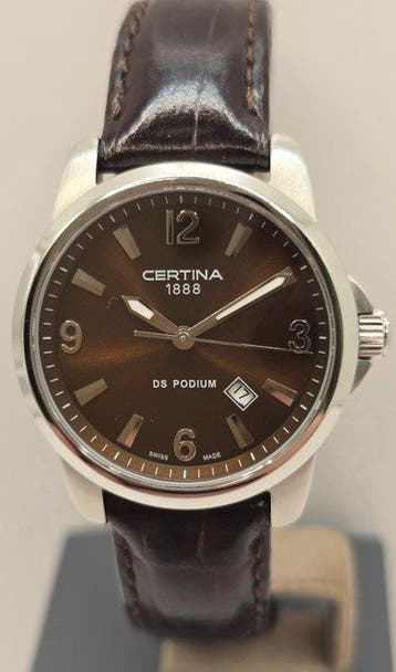 Certina - DS Podium Quartz Date - Sans prix de réserve -, Handtassen en Accessoires, Nieuw