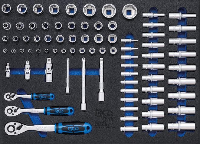 Dopsleutelset 80-dlg, Auto diversen, Autogereedschap, Verzenden
