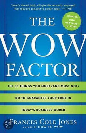 The Wow Factor 9780345517937 Frances Cole Jones, Verzenden, Gelezen, Frances Cole Jones