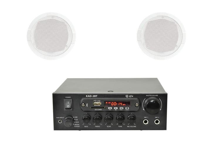 Adastra Shop 4 Plafond Inbouw Speakerset Voor Winkels, Audio, Tv en Foto, Luidsprekerboxen